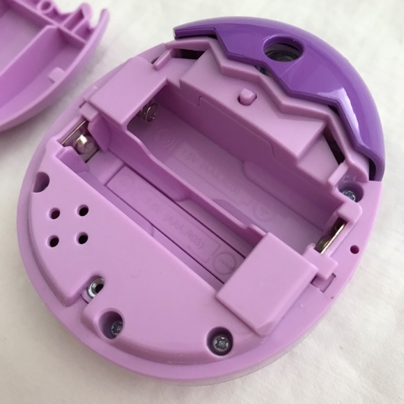 Tamagotchi Pix Camera Purple Sky Blue White Clouds Stars With Screen Protector - Picture 11 of 11